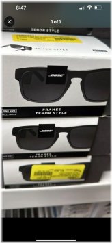 Bose Tenor Rectangular Audio Sunglasses