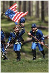 Union Brigade Dismounted Flagbearer