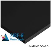 Black Sea" HDPE Board - Customizable Thickness and Size