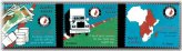 Zambian Commemorative Stamp Set: COMESA Map Truck Money (2000)