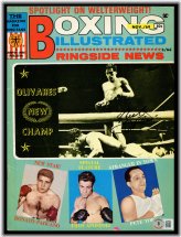 Champion's Collection: Ruben Olivares Autographed Boxing Illustrated Magazine