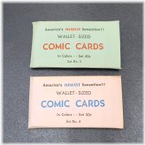 Retro Comic Card Collection Duo