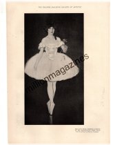 Vintage Ballet Performance Print by Eva Swain