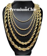 Gold Standard Men's Rope Necklace Collection