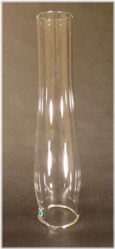 Clear Twist Lock Glass Chimney for Kerosene Lamps