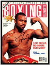 Champion's Ink: Roy Jones Jr. Autographed Magazine with Beckett BAS QR #BK08894