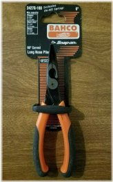 Curved Needle Nose Pliers - 2427G-160