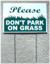 Grass Protection Reminder