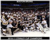 Boston Bruins Championship Team Photo - Stanley Cup Winners 2010-2011