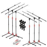 Griffin Telescoping Boom Arm Microphone Stand Set