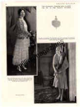 Vintage Stage Style: 1928 Luella Gear and Edna Best Fashion Publication