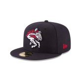 Navy Home Authentic Collection Cap by Binghamton Rumble Ponies