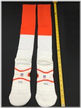 Dolphins' Game-Grade Nike Socks - White/Orange (XXL)