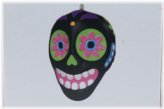 Sugar Skull Miniature Ornament