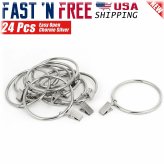 Silver Clip Rings Set