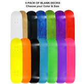 Colorful Canvas Skateboard Collection