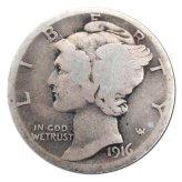 Silver Winged Liberty Dime