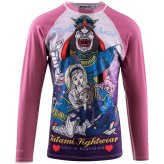 Meerkatsu Alice in Jiu-Jitsu Land Long Sleeve Rashguard for Kids