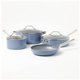 Blue Mint Ceramic Cookware Set