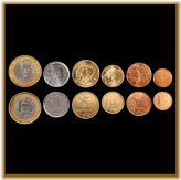 Brazilian Bimetallic Coin Set (2004-2007)