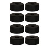 Black Rubber Speaker Feet Set