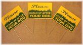 Dog Waste Reminder Plaques