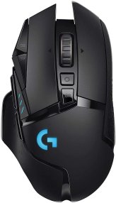 Wireless Gaming Mouse - Hero 25K Sensor Black