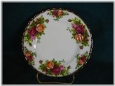 Elegant Rose Blossom Plate