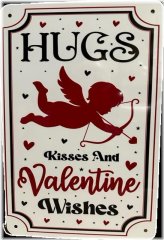 Hearts & Cupid Affection Plaque