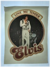 Elvis Presley Love Me Tender Screen Print