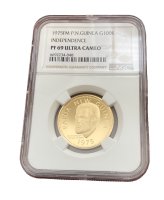 Papua New Guinea Independence Gold Coin