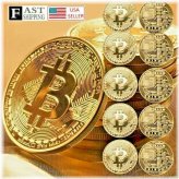 Golden 2021 Bitcoin Commemorative Collection Set