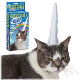 Whimsical Feline Fantasy Horn