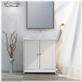 Harborview Bathroom Cabinet and Sink Set