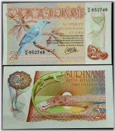 Suriname Exotic Wildlife Banknote Collection
