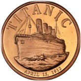 Titanic Copper Round