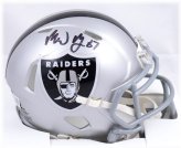 Michael Mayer Autographed Las Vegas Raiders Speed Mini Helmet