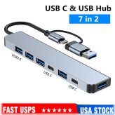 Multiport Type-C USB Hub Adapter