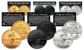 1943 War Penny Commemorative Coins Set