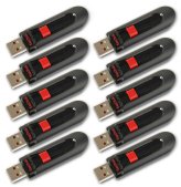 Glide 32GB USB Flash Drive Bundle by SanDisk