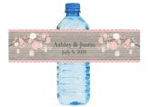 Floral Woodland Mason Jar Labels