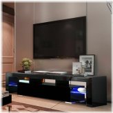 Black Diamond Media Cabinet for 65-inch TVs