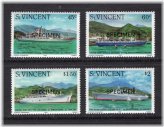 1982 Ships Specimen Set from St. Vincent and Grenadines