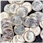 Silver Gem BU 1957P Roosevelt Dime