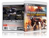 Transformers: Fall of Cybertron - PS3 Cover and Case Replacement