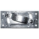 Adapter Bracket for Wood Fence to Round Steel Post