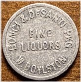 Boylston Bonci & Desanti Golf Ball Marker Token