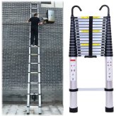 Telescopic Extension Ladder - Aluminum