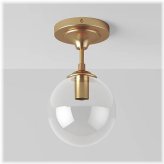 Golden Globe Flush Mount Fixture