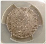 French Colonial Ecu - 1720 John Law Issue